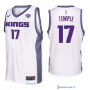 Maillot NBA Pas Cher Sacramento Kings Garrett Temple 17 Blanc 2017/18