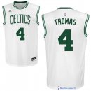 Maillot NBA Pas Cher Boston Celtics Isaiah Thomas 4 Blanc