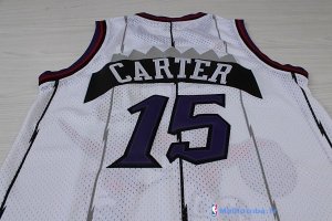 Maillot NBA Pas Cher Toronto Raptors Vince Carter 15 Retro Blanc