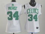 Maillot NBA Pas Cher Boston Celtics Femme Paul Pierce 34 Blanc