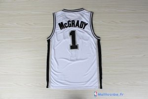 Maillot NBA Pas Cher San Antonio Spurs Tracy McGrady 1 Blanc