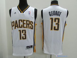 Maillot NBA Pas Cher Indiana Pacers Paul George 13 Blanc