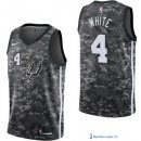 Maillot NBA Pas Cher San Antonio Spurs Derrick White 4 Nike Camouflage Ville 2017/18