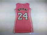 Maillot NBA Pas Cher Los Angeles Lakers Femme Kobe Bryant 24 Rose