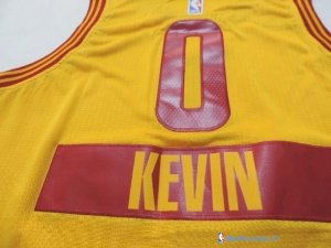 Maillot NBA Pas Cher Cleveland Cavaliers Junior Kevin Love 0 Jaune