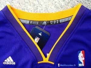 Maillot NBA Pas Cher Los Angeles Lakers Kobe Bryant 24 Pourpre