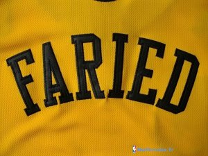 Maillot NBA Pas Cher Denver Nuggets Kenneth Faried 35 Jaune