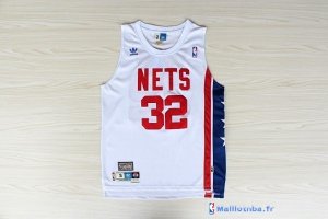 Maillot ABA Pas Cher Brooklyn Nets Erving 32 Blanc