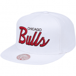 Bonnet NBA Chicago Bulls Mitchell & Ness White Heritage Script