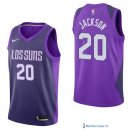 Maillot NBA Pas Cher Phoenix Suns Josh Jackson 20 Nike Purpura Ville 2017/18