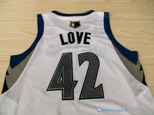 Maillot NBA Pas Cher Minnesota Timberwolves Kevin Love 42 Blanc