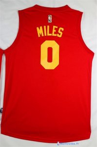 Maillot NBA Pas Cher Indiana Pacers C.J.Miles 0 Rouge