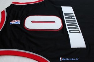 Maillot NBA Pas Cher Noël Portland Trail Blazers Damian 0 Noir