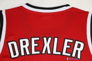 Maillot NBA Pas Cher Portland Trail Blazers Clyde Drexler 22 Rouge