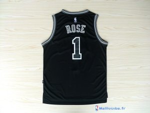 Maillot NBA Pas Cher Chicago Bulls Derrick Rose 1 Noir