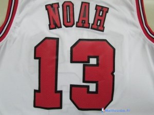 Maillot NBA Pas Cher Chicago Bulls Joakim Noah 13 Blanc