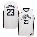 LA Clippers Lou Williams Nike White Swingman Jersey Jersey – City Edition