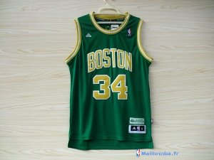 Maillot NBA Pas Cher Boston Celtics Paul Pierce 34 Vert Or