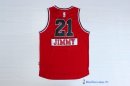 Maillot NBA Pas Cher Noël Chicago Bulls Jimmy 21 Rouge