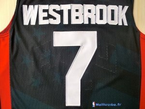 Maillot NBA Pas Cher USA 2012 Westbrook 7 Noir