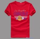 T-Shirt NBA Pas Cher Los Angeles Lakers Rouge 1