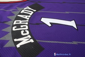 Maillot NBA Pas Cher Toronto Raptors Tracy McGrady 1 Retro Pourpre