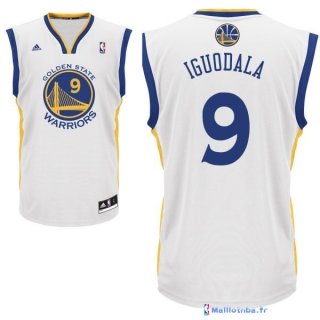 Maillot NBA Pas Cher Golden State Warriors Andre Iguodala 9 Blanc