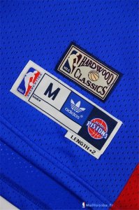 Maillot NBA Pas Cher Detroit Pistons Joe Dumars 4 Retro Bleu