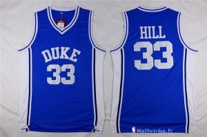 Maillot NCAA Pas Cher Duke Grant Hill 33 Bleu