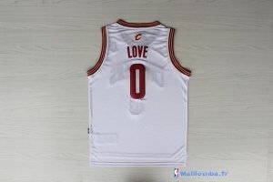 Maillot NBA Pas Cher Cleveland Cavaliers Kevin Love 0 Blanc