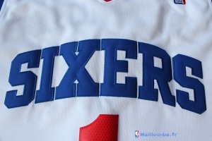 Maillot NBA Pas Cher Philadelphia Sixers Michael Carter Williams 1 Blanc