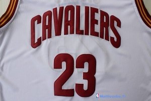 Maillot NBA Pas Cher Cleveland Cavaliers LeBron James 23 Blanc