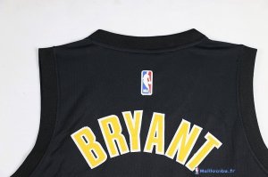 Maillot NBA Pas Cher Los Angeles Lakers Kobe Bryant 24 Noir Jaune