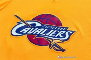 Maillot NBA Pas Cher MC Cleveland Cavaliers LeBron James 23 Jaune