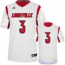 Maillot NCAA Pas Cher Louisville Siva 3 Blanc