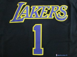 Maillot NBA Pas Cher Los Angeles Lakers D'Angelo Russell 1 Noir