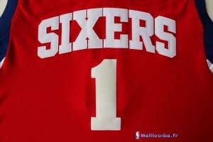 Maillot NBA Pas Cher Philadelphia Sixers Michael Carter Williams 1 Rouge