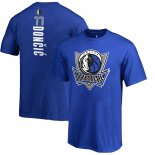 Dallas Mavericks Luka Doncic Fanatics Branded Blue Team Backer Name & Number T-Shirt