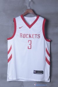 Maillot NBA Pas Cher Houston Rockets Chris Paul 3 Blanc Association 2017/18