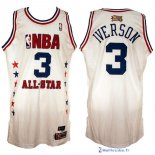 Maillot NBA Pas Cher All Star 2003 Allen Iverson 3 Blanc