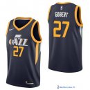 Maillot NBA Pas Cher Utah Jazz Rudy Gobert 27 Marine Icon 2017/18