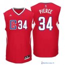 Maillot NBA Pas Cher Los Angeles Clippers Paul Pierce 34 Rouge