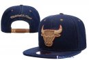 Bonnet NBA Chicago Bulls 2016 Retro Bleu