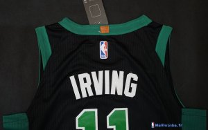 Maillot NBA Pas Cher Boston Celtics Kyrie Irving 11 Noir 2017/18