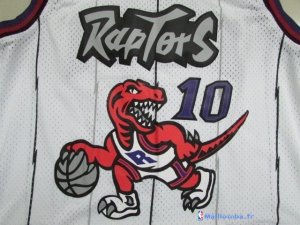 Maillot NBA Pas Cher Toronto Raptors Junior Demar DeRozan 10 Retro Blanc