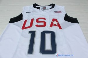 Maillot NBA Pas Cher USA 2008 Bryant 10 Blanc