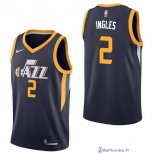 Maillot NBA Pas Cher Utah Jazz Joe Ingles 2 Marine Icon 2017/18