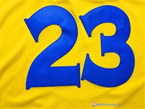 Maillot NBA Pas Cher Golden State Warriors Femme Draymond Green 23 Jaune