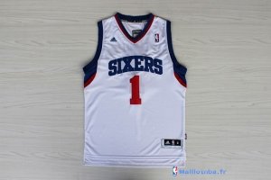 Maillot NBA Pas Cher Philadelphia Sixers Michael Carter Williams 1 Blanc