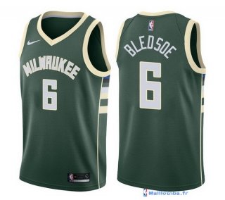 Maillot NBA Pas Cher Milwaukee Bucks Eric Bledsoe 6 Vert Icon 2017/18